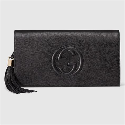 gucci soho medium chain clutch|Gucci snakeskin clutch.